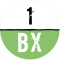 Логотип хостинга 1BX.host