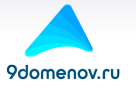 Логотип хостинга 9domenov.ru
