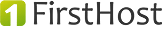 Логотип хостинга FirstHost.lv