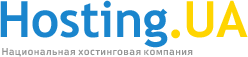 Логотип хостинга Hosting.ua