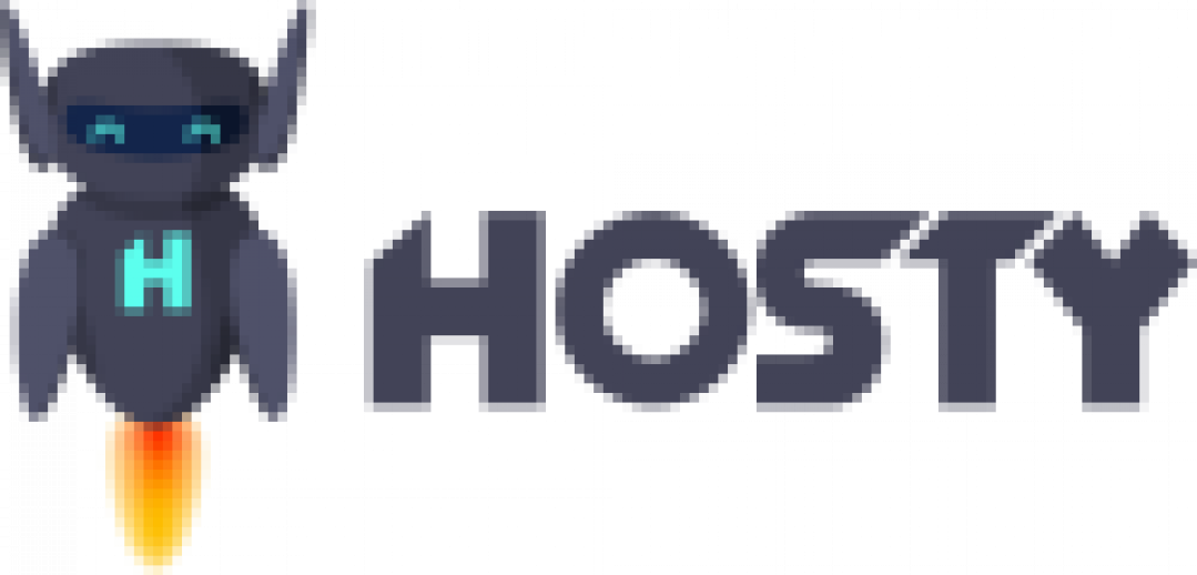 Логотип хостинга Hosty.by