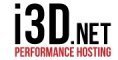 Логотип хостинга i3D.net