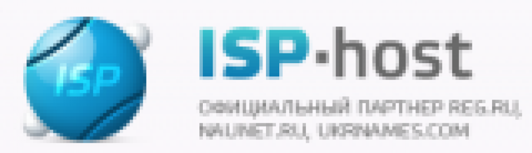 Логотип хостинга isp-host.ru