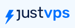Логотип хостинга Justvps.com