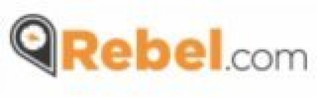 Логотип хостинга Rebel.com