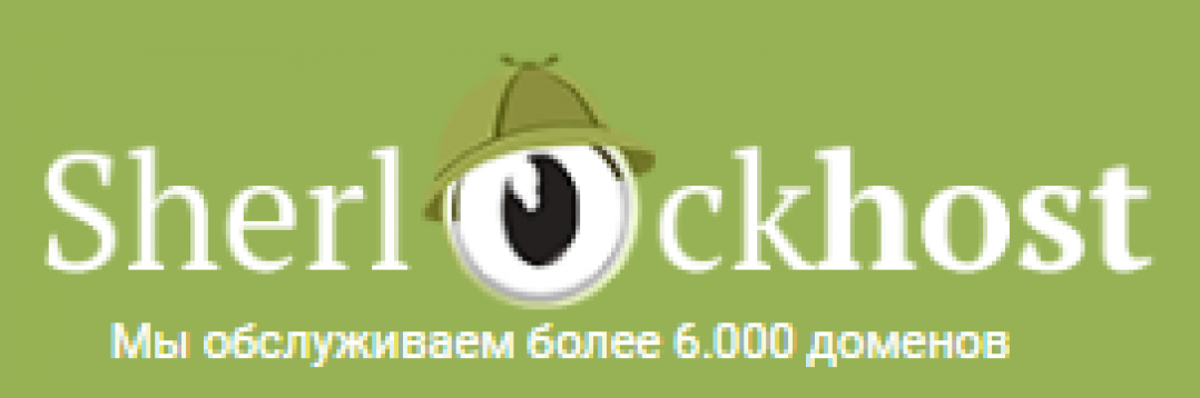 Логотип хостинга Sherlockhost.ru