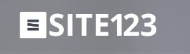 Логотип хостинга SITE123.com
