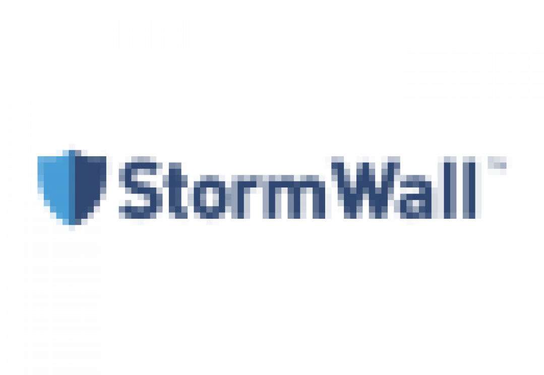 Логотип хостинга Stormwall.pro
