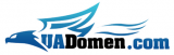 Логотип хостинга UAdomen.com