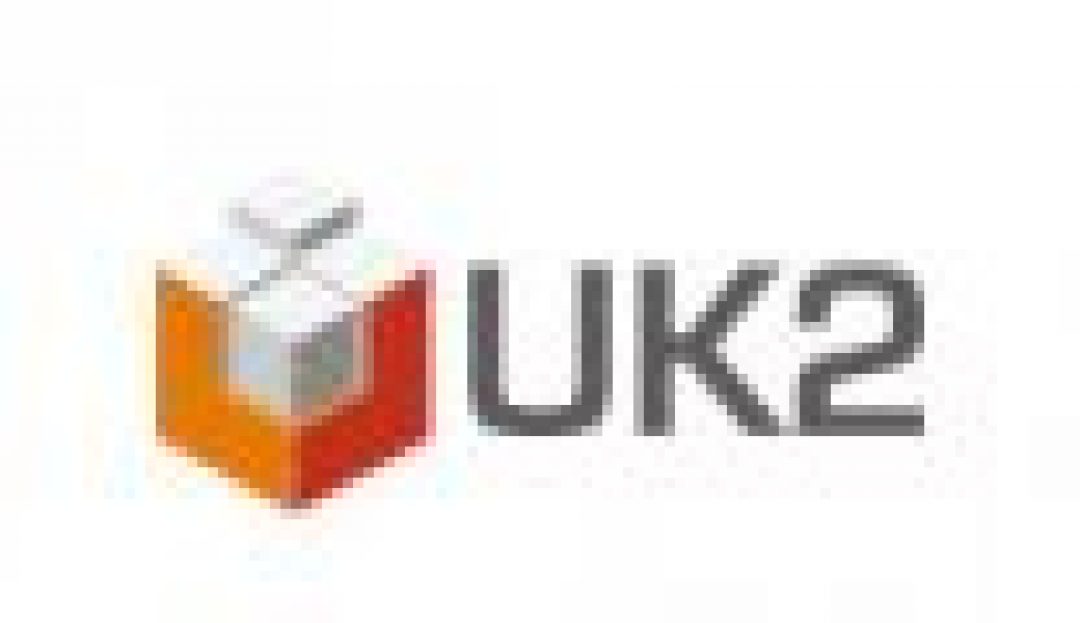 Логотип хостинга uk2.net